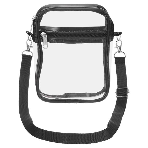 Clear Crossbody Purse Bag, Stadium Aroved Clear Waterproof Backpack T_T - Picture 1 of 6